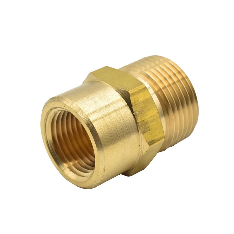 Interstate Pneumatics PW7150 Pressure Washer M22 x 1/4 inch FNPT Brass Adapter, 4000 PSI - Image 4